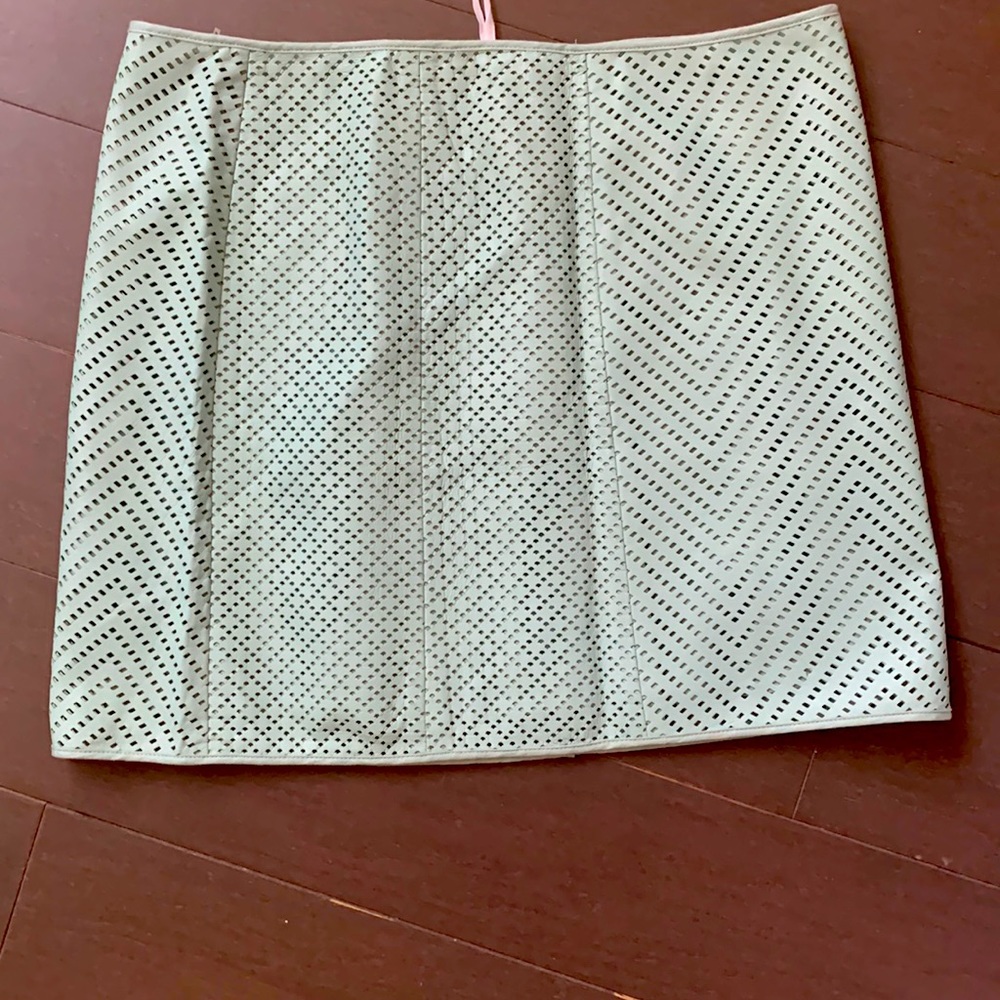 Tory Burch Leather Skirt